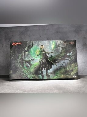 Magic: The Gathering Nissa playmat by Ultra-Pro.